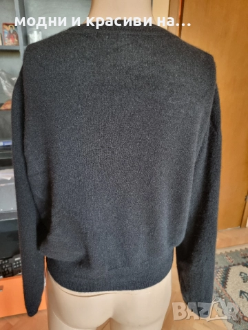 Черна жилетка Boden(100% кашмир), снимка 4 - Жилетки - 52184599