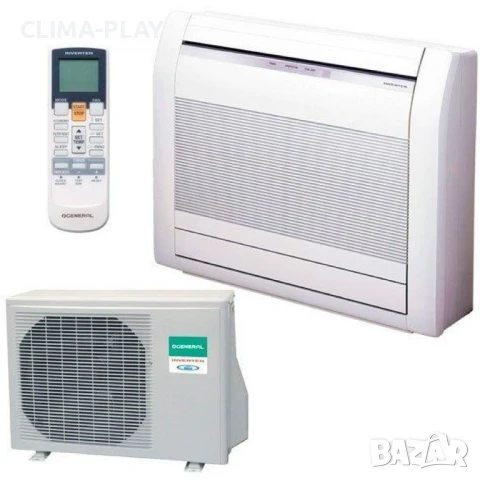 Подов климатик Fujitsu General AGHG09KVCA / AOHG09KVCA, 9000 BTU, клас А+++ Включен монтаж, снимка 1