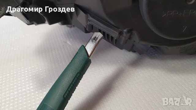 Оригинален, оборудван десен фар (черна версия) за Renault Captur I / Рено Каптюр (2013-2017), снимка 12 - Части - 51131328