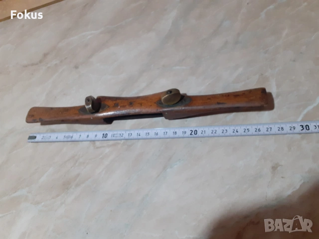 Старо антикварно ренде нож Thomas Adams - уникат, бронз, снимка 7 - Антикварни и старинни предмети - 53878756