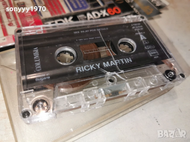 RICKY MARTIN 1903261659H1E4R, снимка 2 - Аудио касети - 53903084