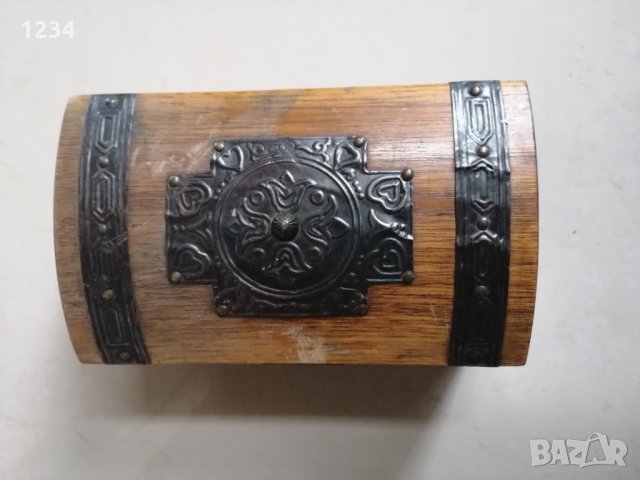 Дървена кутия 16 х 10 h 8 cm. , снимка 7 - Други стоки за дома - 34495056