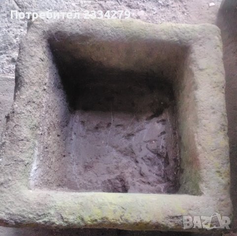 Каменно корито, ръчно дялани от възрожденски майстори-каменар, снимка 2 - Антикварни и старинни предмети - 38016703