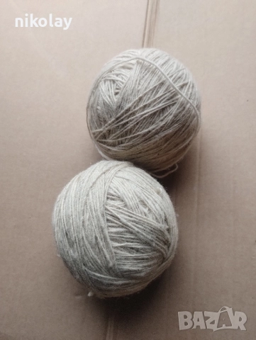 Прежда вълна 100 % истинска ретро, снимка 2 - Други - 52054943