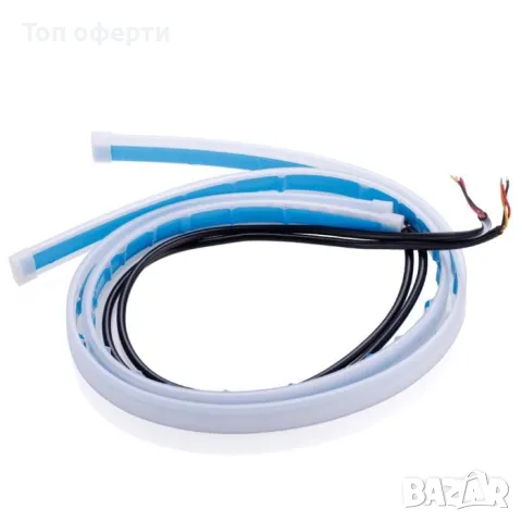 Диодни светлини с мигач бягащ 2015 2бр.к-т, снимка 2 - Аксесоари и консумативи - 49357879