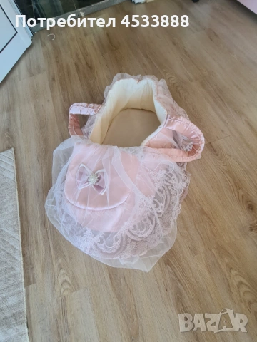 Бебешки кош за изписване , снимка 4 - Комплекти за бебе - 54312460