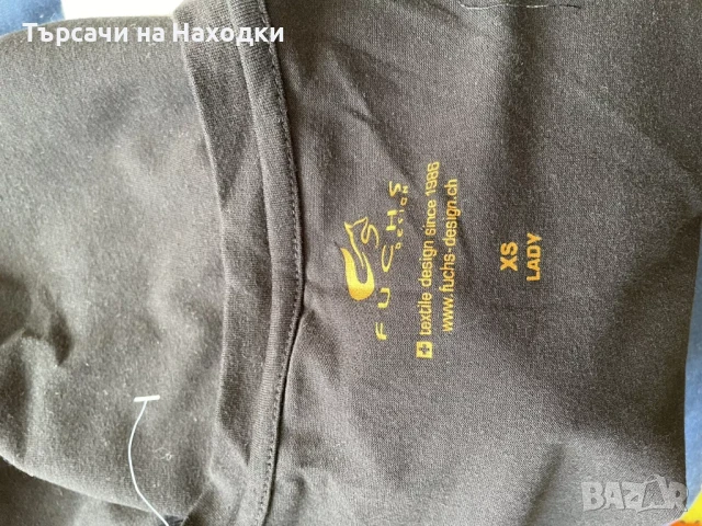 Дамска тениска Graphic Adventure черна XS X-Small black черна, снимка 4 - Тениски - 50834649