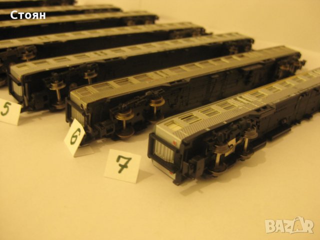 170121-B Вагони в мащаб N, 1:160, Флайшман Сива серия, снимка 5 - Колекции - 31459326