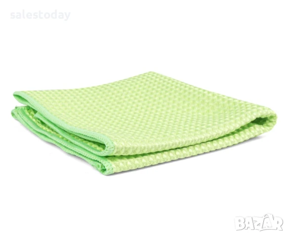 Микрофибърна кърпа за почистване на стъкло, 40x60см, 280гр, снимка 2 - Аксесоари и консумативи - 51426955