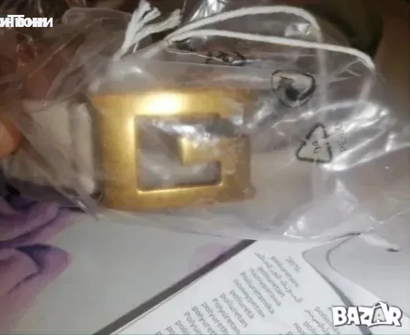 GUESS ORIGINAL НОВ Дамски Колан Изцяло от Естествена Кожа 100см. 