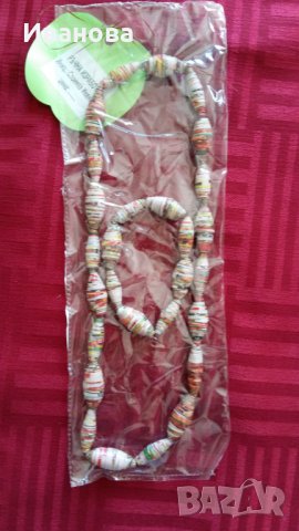 Ръчна изработка на бижута от хартия и квилинг, снимка 6 - Колиета, медальони, синджири - 30557428