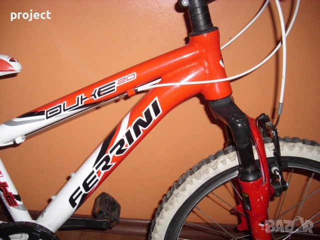 20" FERRINI ЛЕК АЛУМИНИЕВ детски велосипед,колело с скорости.Промо цена, снимка 3 - Детски велосипеди, триколки и коли - 54172809