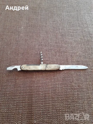 Стар джобен нож,ножче,ножка #83, снимка 4 - Други ценни предмети - 47992104