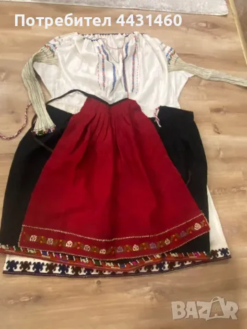 Автентична хърцойска носия - 3 части, снимка 2 - Антикварни и старинни предмети - 49755011