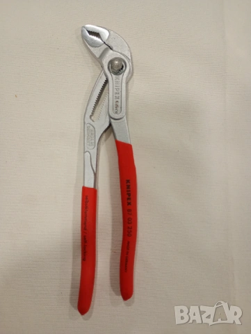 Клещи гарги раздвижни Cobra до Ø50mm, 250mm, 87 03 250