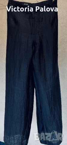 Летен панталон BASLER голям размер, 86% лен , снимка 6 - Панталони - 51105746
