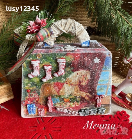 Кутия чантичка-Весела Коледа!