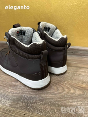 Мъжки зимно обувки  Lacoste Urban Breaker  Кожени , №42.5, снимка 7 - Други - 52163267