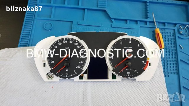 Преправяне на Табло с М -ково километраж за БМВ Е60 Е63 Е64 Е90 Е91, снимка 6 - Ремонт на ел. Инсталации - 16575710
