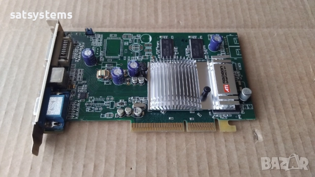Видео карта ATi Radeon Sapphire 9600 Atlantis 256MB DDR 128bit AGP, снимка 5 - Видеокарти - 52029380
