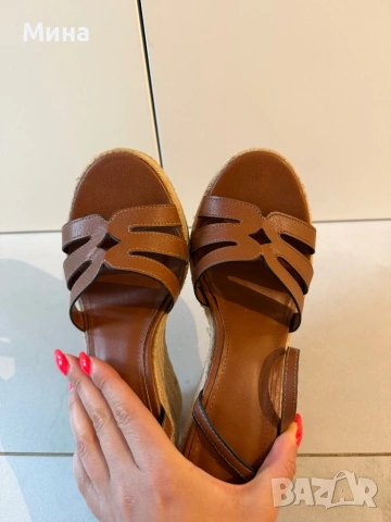 Сандали на платформа и каишка, снимка 5 - Сандали - 54364752