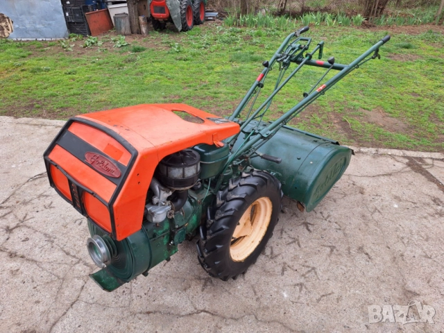 Мотоблок 4х4 с дифер.ремарке 13к.с. Lombardini, снимка 18 - Селскостопанска техника - 52638702