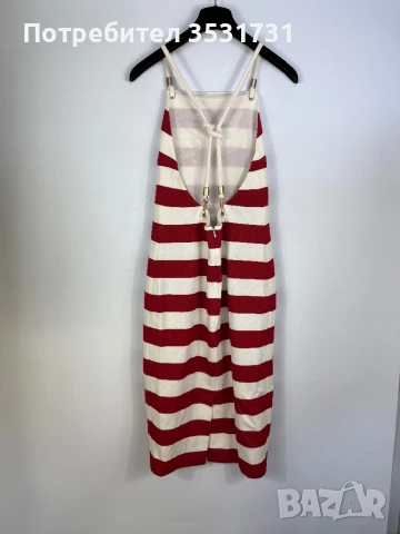 Max Mara лятна рокля райе, снимка 2 - Рокли - 50870923