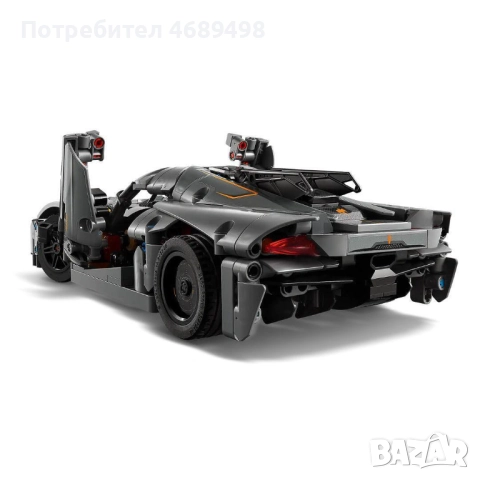LEGO Technic – Koenigsegg Jesko Absolut Hypercar | 801 части | FanRaces, снимка 3 - Конструктори - 52869642