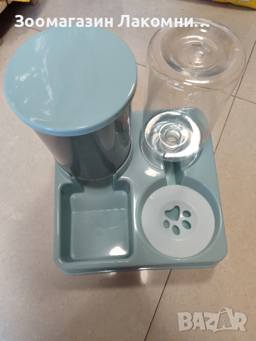 Автоматичен диспенсър за храна и вода за домашни любимци 