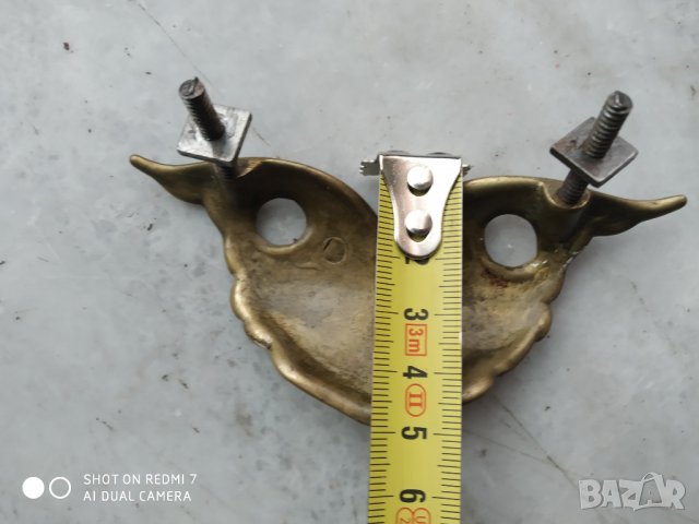 пет дръжки за мебел арт деко, снимка 3 - Други ценни предмети - 37889641