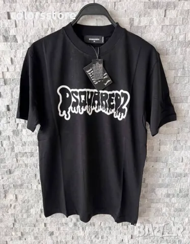 Мъжка Черна тениска Dsquared2 код IM45S