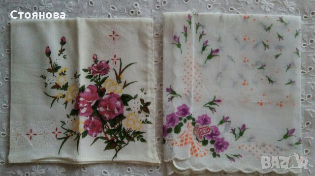 Памучни и копринени носни кърпи , снимка 9 - Колекции - 27895660