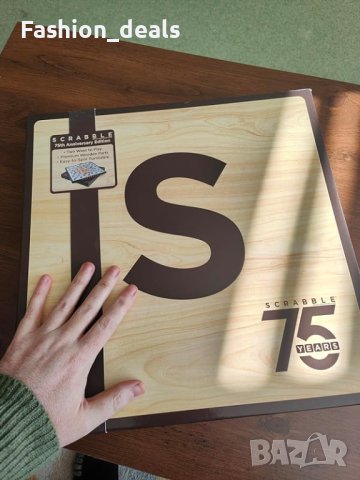 Нова Mattel Games 75-годишен Юбилей, Въртяща Дървена Дъска, 2 игри в 1 Скрабъл, снимка 7 - Настолни игри - 42820967