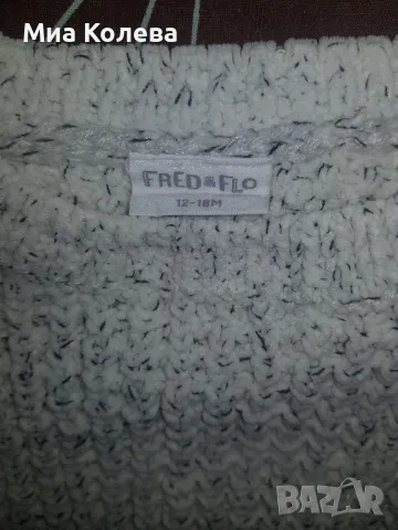Чисто нови пуловери 80 р-р за момиче и момче,марки POLO/FRED & FLO.Внос Англия/Германия., снимка 8 - Бебешки блузки - 49524870