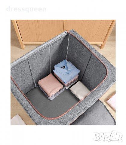 3028 Сгъваем контейнер за съхранение на дрехи, снимка 5 - Органайзери - 34257114