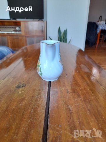 Стара порцеланова кана,каничка #2, снимка 2 - Антикварни и старинни предмети - 33743456