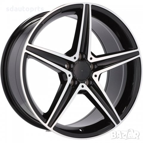17" Джанти Mercedes 5X112 C W203 W204 W205 E W211 W212 W213 CLA A GLA, снимка 2 - Гуми и джанти - 33721952