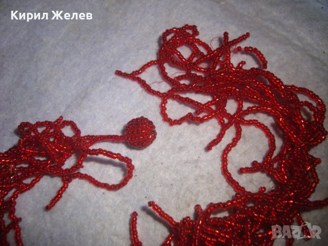 КРАСИВА МЪНИСТЕНА ОГЪРЛИЦА ХЕНД - МЕЙД АРТ КОЛИЕ 10910, снимка 5 - Колиета, медальони, синджири - 37851500