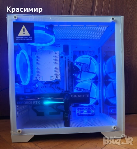 Геймърски компютър Ryzen 5500, GeForce RTX 3060ti,32gb ddr4,1tb ssd, снимка 4 - Геймърски - 52678267