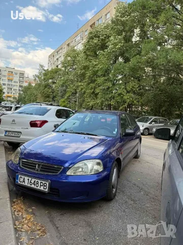 Хонда сивик 2000г КЛИМАТИК напълно обслужена 2 комплекта гуми летни и зимни в цената 