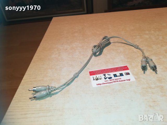 *philips кабел чинчове 75см 1402211130, снимка 11 - Други - 31808463