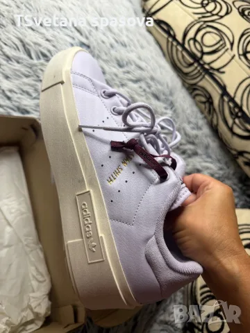 оригинални кожени маратонки Adidas , снимка 7 - Маратонки - 55806381