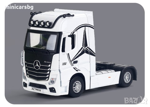 Метални камиони: Mercedes-Benz Actros / Мерцедес-Бенц Актрос , снимка 9 - Колекции - 32062866