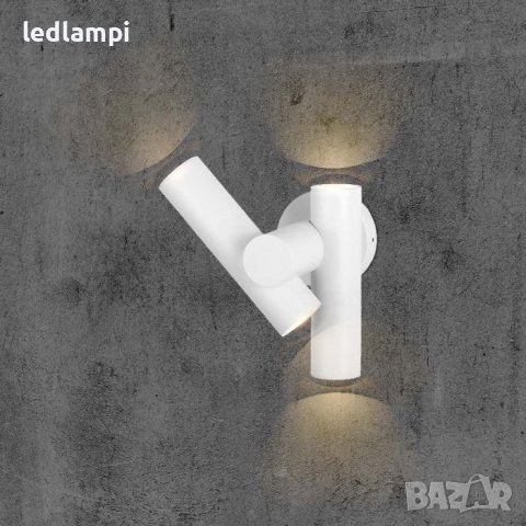 LED Аплик 6W Бял 600Lum IP44, снимка 9 - Лед осветление - 42461966