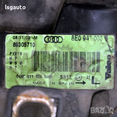 Ляв фар AUDI A4 (B6) 2000-2004 ID:100125, снимка 4 - Части - 40597365