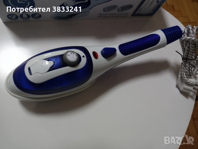 Парна четка за дрехи Steam brusher, снимка 3 - Ютии - 52656177
