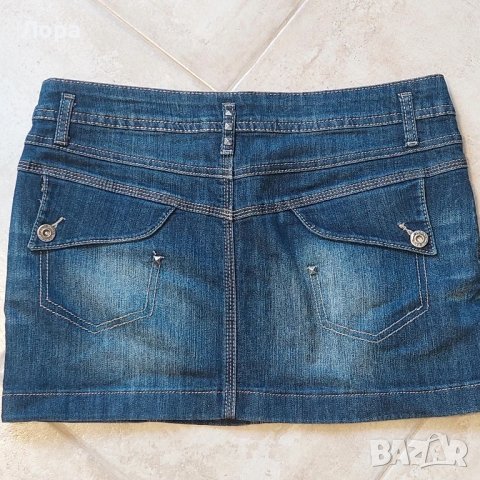 Дамски дънкови поли 5 бр. , снимка 8 - Поли - 50964152