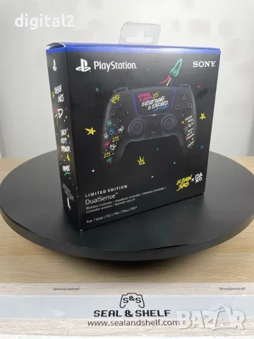 Контролер PS5 LeBron James Limited Edition DualSense wireless controller Нов 24.м гаранция разпечата, снимка 6 - Аксесоари - 56130488