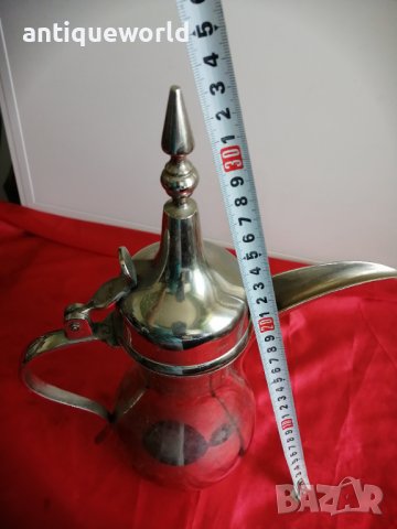 Голям Турски ,Османски  Ибрик , Кана, снимка 6 - Антикварни и старинни предмети - 42195284