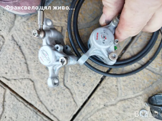 Хидравлични спирачки за велосипед колело formula oro , снимка 4 - Части за велосипеди - 49377497